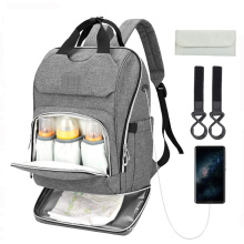 High Quality Waterproof Travel  Mummy Bag Baby Diaper Bag Set